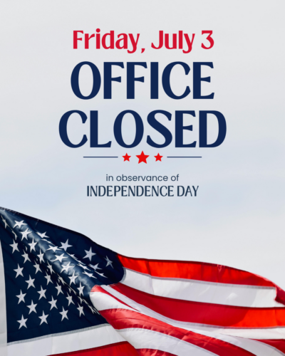 Red White and Blue Bold 4th of July Instagram Post